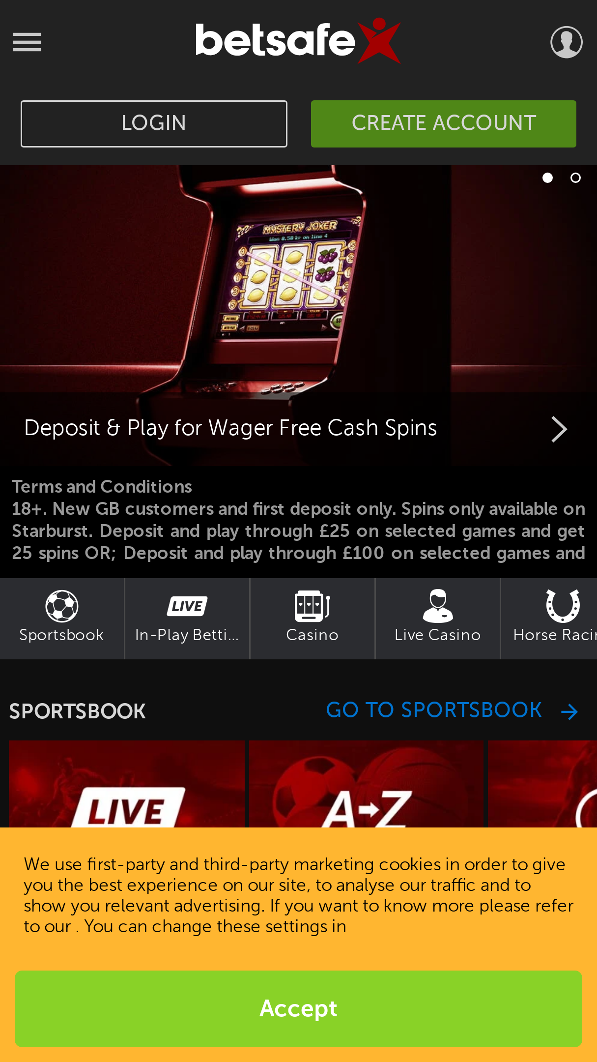 Betsafe app Screenshot Betsafe app Screenshot