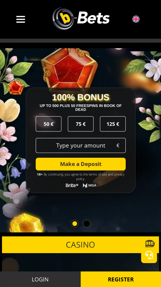b-Bets Apps Screenshot