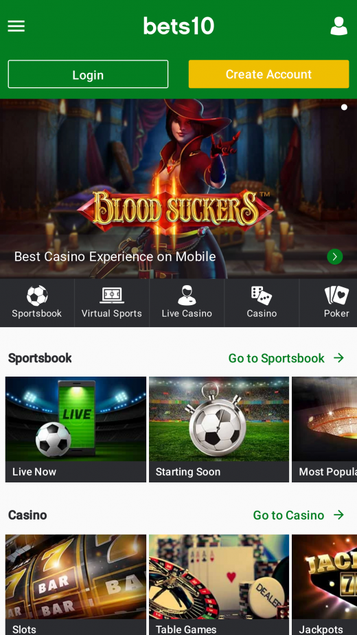 Sportsbook bets10 mobile al