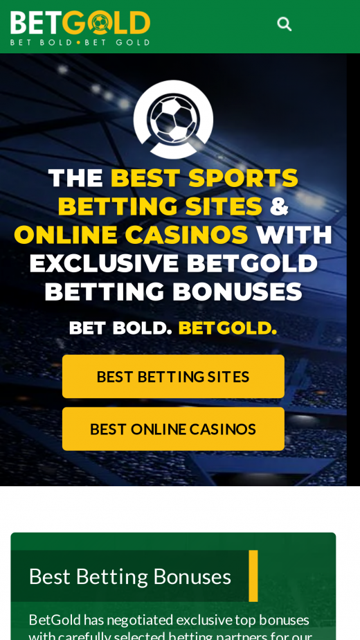 Benefits of betting on the BetGold platform