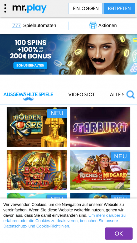 MrPlay app Screenshot