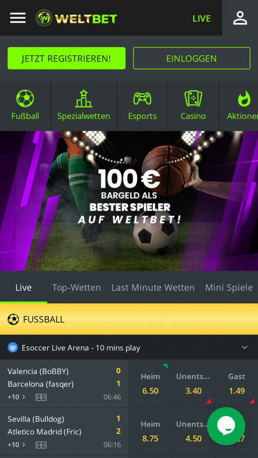 Weltbet app Download for Android (.apk) & iPhone