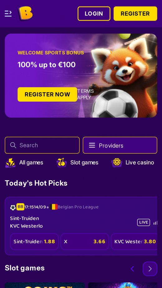 Bonusbet Apps Screenshot