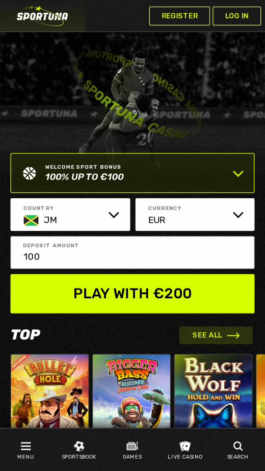 Sportuna App Screenshot