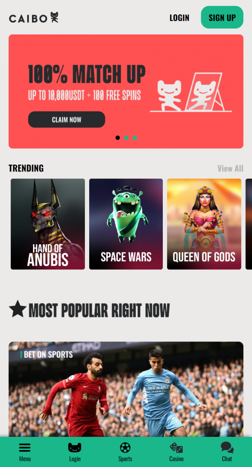 Caibo Casino & Sportsbetting App